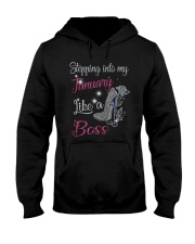 January Like A Boss Hooded Sweatshirt thumbnail