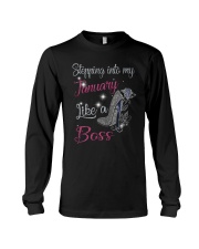 January Like A Boss Long Sleeve Tee thumbnail