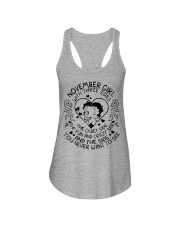 November Girl With Three Sides Ladies Flowy Tank thumbnail