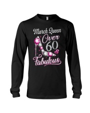 March Queen Fabulous And Over 60 Long Sleeve Tee thumbnail