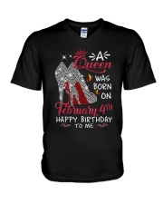 February 4th V-Neck T-Shirt thumbnail