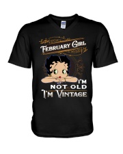 February Girl - Special Edition V-Neck T-Shirt thumbnail