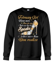 February Girl Crewneck Sweatshirt thumbnail