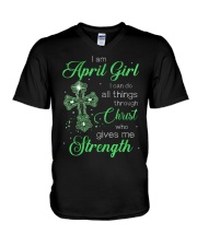 April Girl - Special Edition V-Neck T-Shirt thumbnail
