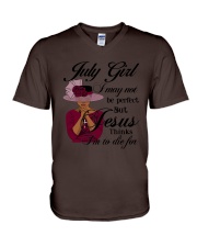 July Girl V-Neck T-Shirt thumbnail