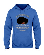 Black Girl Sagittarius Hooded Sweatshirt thumbnail
