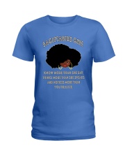 Black Girl Sagittarius Ladies T-Shirt thumbnail