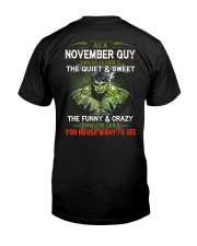 November Men - Special Edition Classic T-Shirt back