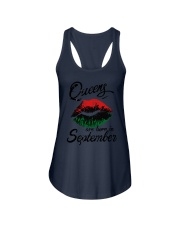 Queens Are Born In September Ladies Flowy Tank thumbnail