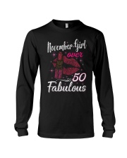 November Girl Fabulous And Over 50 Long Sleeve Tee thumbnail