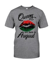 Queens Are Born In August Classic T-Shirt thumbnail