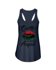Queens Are Born In August Ladies Flowy Tank thumbnail
