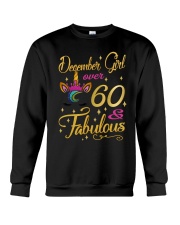December Girl Fabulous And Over 60 Crewneck Sweatshirt thumbnail