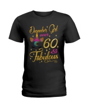 December Girl Fabulous And Over 60 Ladies T-Shirt thumbnail