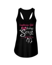 Sagittarius Girl Over 40 Ladies Flowy Tank thumbnail