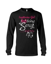 Sagittarius Girl Over 40 Long Sleeve Tee thumbnail