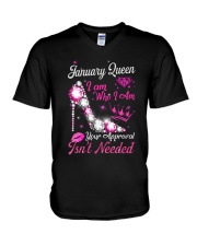 January Queen - Special Edition V-Neck T-Shirt thumbnail