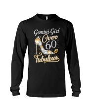 Gemini Girl Fabulous And Over 60 Long Sleeve Tee thumbnail