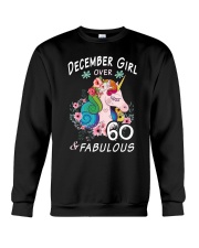 December Girl Fabulous And Over 60 Crewneck Sweatshirt thumbnail