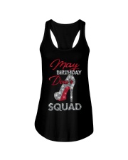 May Birthday Diva's Squad Ladies Flowy Tank thumbnail