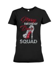 May Birthday Diva's Squad Premium Fit Ladies Tee thumbnail