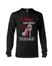May Birthday Diva's Squad Long Sleeve Tee thumbnail