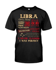 Libra Girl Classic T-Shirt front
