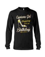 Capricorn Girl Like A Boss Long Sleeve Tee thumbnail