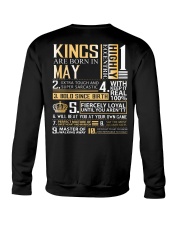 Kings Are Born In May Crewneck Sweatshirt thumbnail