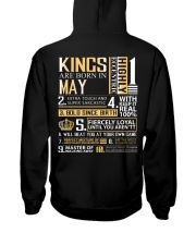 Kings Are Born In May Hooded Sweatshirt thumbnail