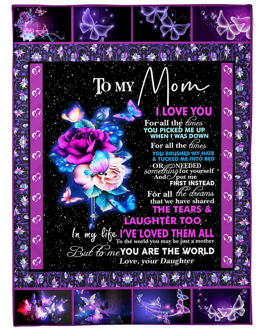 Quilt Mom Limited Large Fleece Blanket - 60" x 80"