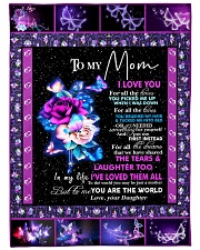 Quilt Mom Limited Large Fleece Blanket - 60" x 80" front