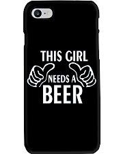 THIS GIRL NEEDS A BEER Phone Case thumbnail