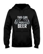 THIS GIRL NEEDS A BEER Hooded Sweatshirt thumbnail