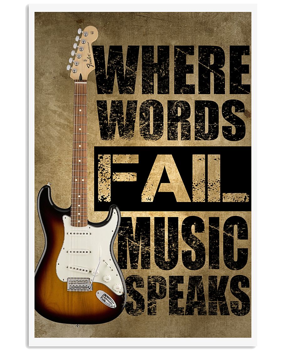 GUITAR LOVER 11x17 Poster