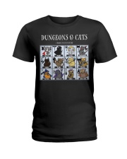 Dungeons and Cats Ladies T-Shirt tile