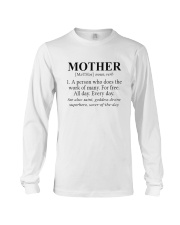 Definition of Mother Long Sleeve Tee thumbnail