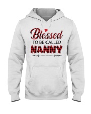 BLESSED TO BE CALLED NANNY Hooded Sweatshirt thumbnail