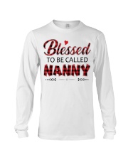 BLESSED TO BE CALLED NANNY Long Sleeve Tee thumbnail
