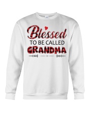BLESSED TO BE CALLED GRANDMA Crewneck Sweatshirt thumbnail