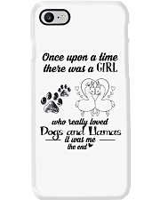 Girl Love llamas Phone Case tile