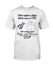 Girl Love llamas Classic T-Shirt front