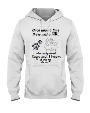 Girl Love llamas Hooded Sweatshirt tile