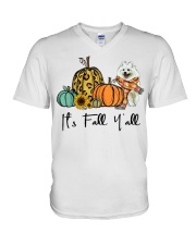 American Eskimo 32 V-Neck T-Shirt tile