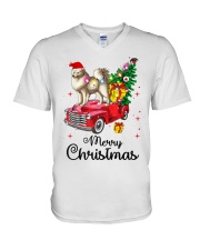 American Eskimo 30 V-Neck T-Shirt tile