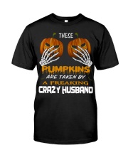 These Pumpkins - Crazy Husband Premium Fit Mens Tee thumbnail