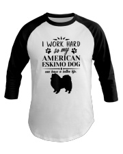 American Eskimo 31 Baseball Tee tile