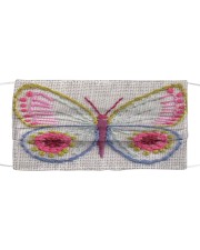 Butterfly Face Mask 1 Cloth face mask front