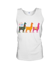 Be you llamas Unisex Tank tile