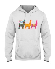 Be you llamas Hooded Sweatshirt tile